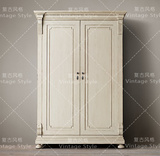 特价新古典美式家具定制法式乡村衣柜定制橡木家具全实木衣柜