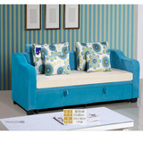 包邮多功能沙发床组合双人储物可折叠小户型客厅转角拉床布艺拆洗