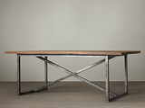 定制家具实木会议桌铁艺茶几工作台书桌办公桌是整装惊爆低价