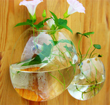 特价中号田园大号正品透明水培悬挂玻璃花瓶创意装饰家居花器摆件