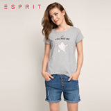ESPRIT EDC 2016夏新品女士 短袖T恤-066CC1K079
