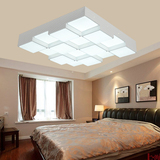 新款 异型LED吸顶灯 方形格子组合 现代简约卧室灯大厅灯书房灯具