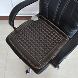 韩国锗石加热坐垫办公室凉垫托玛琳电气石温控保健椅垫沙发垫子