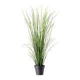 皇冠专业宜家代购 菲卡 人造盆栽植物, 草 高度105厘米