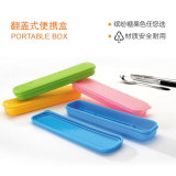 大眼猫餐具盒 便携筷子盒 放筷子勺子的盒子 创意勺筷收纳盒 礼盒