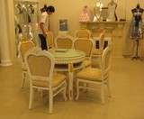 最新款特价高档婚纱儿童影楼家具接单桌椅组合谈单约单选片桌椅