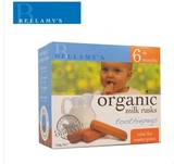 新品3盒包邮 澳洲Bellamy's贝拉米婴儿有机磨牙饼干磨牙棒6+ 12支