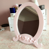 双面镜 卧室壁挂化妆镜 伸缩美容镜放大叠镜
