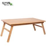 升降儿童学习桌床上电脑桌 台式可折叠懒人移动炕桌家用小书桌子