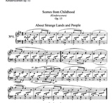 舒曼schumann童年情景op15原版钢琴乐谱电子档