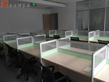 北京办公家具屏风工位定做工作卡位员工桌活动柜子直台面组合工位