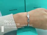 香港代购蒂芙尼Tiffany925纯银开口手镯无限爱8字手镯情人节礼物