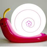 USB充电小夜灯 个性创意卧室灯 红色蜗牛灯 灯小2016  LED 12V