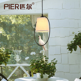 美式乡村田园简约北欧艺术创意个性过道阳台卧室餐厅灯具小鸟吊灯