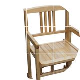 全实木学生可升降椅子板凳学习桌专用孩子儿童带扶手小椅子