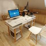 简约创意电脑桌台式桌家用写字桌1.5米办公桌书桌欧式笔记本台