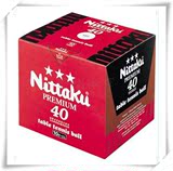 JP版 Nittaku尼塔库NB1210 三星比赛用乒乓球（120个）