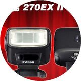 正品分期购 Canon/佳能 270EX II 闪光灯 6d 60D 5D2/3 70D单反闪