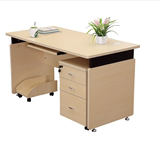 办公桌电脑桌子台式简约现代职员桌椅单人家用学生写字台书桌