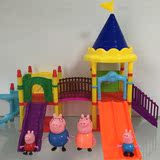 男女孩儿童过家家玩具粉红猪小妹 佩佩猪豪华汽车野餐零食餐具