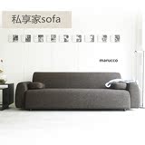 布艺沙发组合 大小户型现代简约可拆洗精致三人双人日式布艺沙发