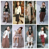 儿童摄影服装 2016新款韩版演出服 大女孩影楼主题写真拍照服饰