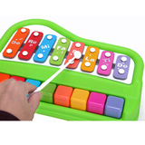 早教益智儿童玩具海之盈新款1-2-3岁音乐超大钢琴八音手敲琴宝宝
