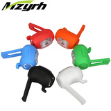 MZYRH 自行车灯山地车骑行青蛙灯警示车尾灯装饰单车配件USB充电