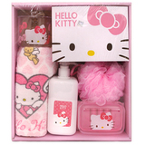 韩国代购进口正品hello kitty凯蒂猫可爱洗漱旅行浴室用品套装