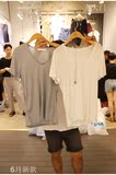 韩国进口东大门代购女装Vaseline 新款左/右色短袖净版时尚T恤