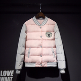 棉服女短款2016冬装韩国时尚显瘦棒球服棉衣学生夹克外套