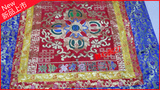 藏式布料佛堂装饰品 高档法桌布 供桌布 十字金刚图案 1.2米