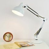 欧式LED阅读台灯 现代简约伸缩长臂台灯 学习读书办公室书房台灯