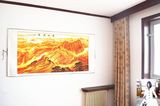 国画字画万里长城书画家居客厅装饰字画六尺横幅已装裱成卷轴包邮