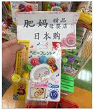 现货日本正品面包超人宝宝婴儿童手摇铃响板早教玩具彩铃3个月+