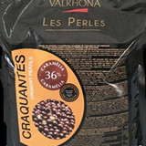 法国进口 Valrhona法芙娜36%焦糖香脆珍珠巧克力100g 装烘焙装饰