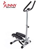 美国sunny家用脚踏健身器材室内运动多功能超静音扭腰扶手踏步机