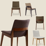 北欧实木餐椅 现代简约椅子 咖啡厅椅子 简易餐椅电脑椅会议椅子