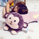 可爱趴趴狗大象猴子抱枕公仔毛绒玩具睡觉靠垫枕头布娃娃生日礼物