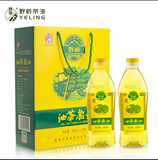 野岭茶油 山茶油 绿色压榨油茶籽油 500MLx2 茶油礼盒