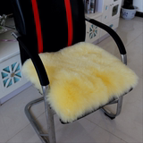 纯羊毛老板电脑贵妃椅垫皮毛一体冬季椅子垫定做沙发垫坐垫飘窗垫
