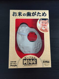 日本代购现货people日本纯大米制造婴儿固齿器磨牙玩具咬胶牙胶