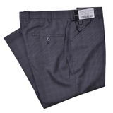 新款九牧王专柜正品特价！夏季化纤男西裤子EA1212011A灰色细纹