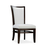 新中式实木家具 样板房餐厅餐椅 现代简约宜家椅子 酒店包厢单椅