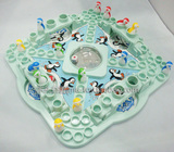 企鹅竞赛飞行棋 亲子互动家庭益智早教儿童玩具 桌面游戏棋