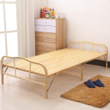 楠竹床可折叠床0.8米1米单人床双人床简易午休床午睡床陪护儿童床