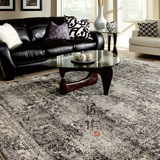 土耳其进口地毯客厅现代简约抽像 卧室宜家时尚沙发地毯 福唯雅