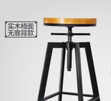 hz 碳化色实木吧凳 实木吧台椅 实木吧台桌 酒吧椅高脚凳子