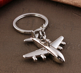 精致小飞机钥匙扣 创意钥匙链 汽车钥匙圈 钥匙挂件飞机模型