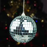 直径3cm镜面球圣诞装饰球酒吧KTV玻璃球婚庆布置舞台灯光反射球